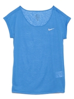 【NIKE】AS DF COOL BREEZE SHORT SLEEVE/BLU