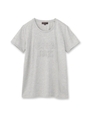 【STORY5月号掲載】エンボスロゴTシャツ/グレー(012)