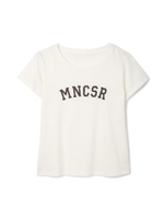 カレッジロゴTシャツ/ホワイト(032)