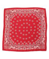 単色バンダナ柄スカーフ