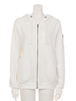 MA-1裏毛パーカー/WH