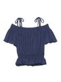 オフショルトップス/NVY