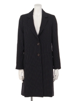 シングルチェスターコート/ネイビー