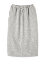 ストライプセットアップ タイトスカート/グレー(020)