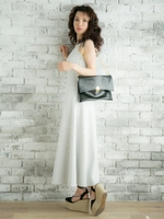 スポーティマキシワンピ/Light Gray