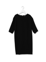 ダブルクロスサックワンピース/ブラック(019)