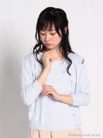 フラワーニットアンサンブル/ピンク