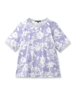 強撚フライスフラワープルオーバー/ライトグリーン(121)