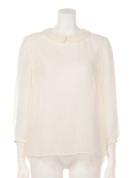 【Sov.】GOD シフォンブラウス/ベージュ