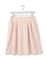 ふくれジャカードフレアスカート/ベビーピンク(071)