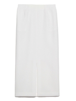 ツイードストレートスカート/BLK