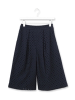 レースガウチョパンツ/オフホワイト(003)