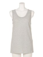 ワッフルタンク/杢GRY