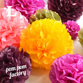 pom pom factory（ポンポンファクトリー）ペーパーボールフラワー［L］  