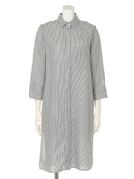 ・シャツワンピース/Stripe