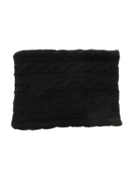 《EC限定セール》【AZUL by moussy】リバーシブルケーブルネックウォーマー/柄BLK