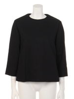 【ＧＲＥＥＤ】ＨＩＧＨＴ　ＴＷＩＳＴ　ＣＯＴＴＯＮ　Ｔｏｐ/BLACK