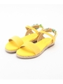 トロピカルリボン付きクッションサンダル/イエロー(032)