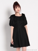 ・ショルダーリボンワンピース/Pink