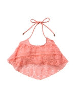 ＰＪ／レーススイムトップ/ホワイト