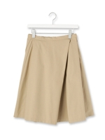 ツイルタックスカート/ベージュ(052)