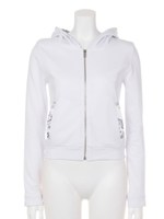 ペイズリーパーカー/ブラック