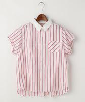 クレリックシャツ(無地/ストライプ)