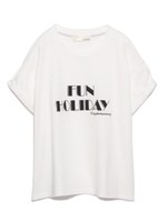 シンプルロゴTシャツ/OWHT