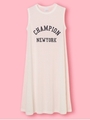 F Champion TR天竺ノースリーブワンピース/オフホワイト