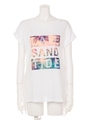【ANAP】PALM TREE×フリンジTシャツ/WH