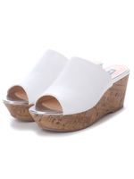 【ILIMA】シンプルサボサンダル/ブラックスエード