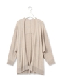レーヨンニットカーディガン/ライトベージュ(051)