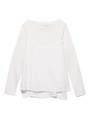 レイヤードトップス/WHTxWHT