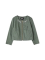 BAND OF JEWEL NECK JACKET/カーキ(181)