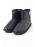 【AZUL by moussy】ZIPデザインショートブーツ/NVY