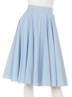 【Auntie Rosa】コットンボリュームスカート/WHT