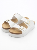 ダブルベルトフラットサンダル/CM