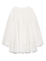 オリジナルカット刺繍チュニック/BEG