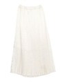 プリーツロングスカート/オフホワイト