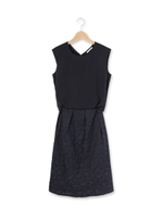 ボタニカルエンブロイダリーワンピース/カーキ(027)