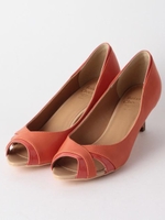 BFC キリカエオープンパンプス/ORANGE
