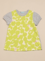 【40周年記念企画】コスモス、アップルPTチュニック/ライトグリーン