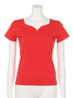 【chille anap】カットデザインTシャツ/WH