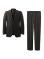 BARBERA シャドーストライプスーツ/ブラウン系(344)
