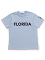◆FLORIDA コットンTシャツ/サックス(090)