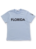 ◆FLORIDA コットンTシャツ/サックス(090)