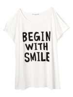 ＰＪ／ＭＨＢオープンショルダーＴ/オフホワイト