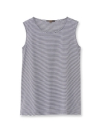 天竺ボーダータンクトップ/グレー(312)
