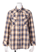 PLAID LIGHT SHIRT/YELLOW