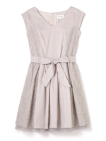 SIDE LACE OP/グレー(020)
